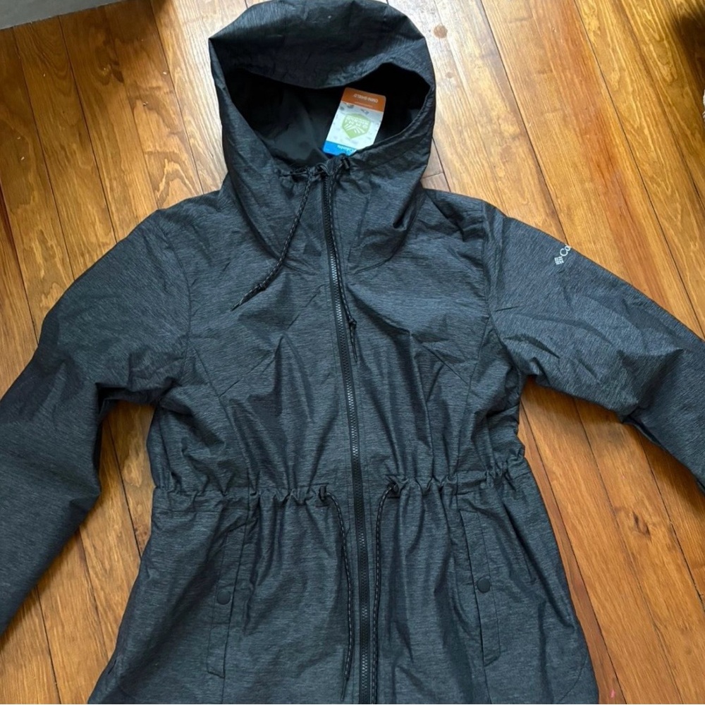 Columbia Charcoal Hooded Jacket